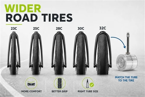 Wider Road Bike Tires Are Becoming The New Normal: What It Means For Inner Tubes
